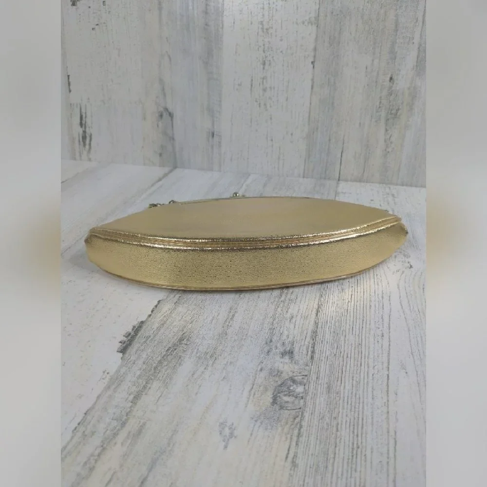 BaubleBar Earring Set and Gold Foil Clutch bundle - Picture 9 of 9